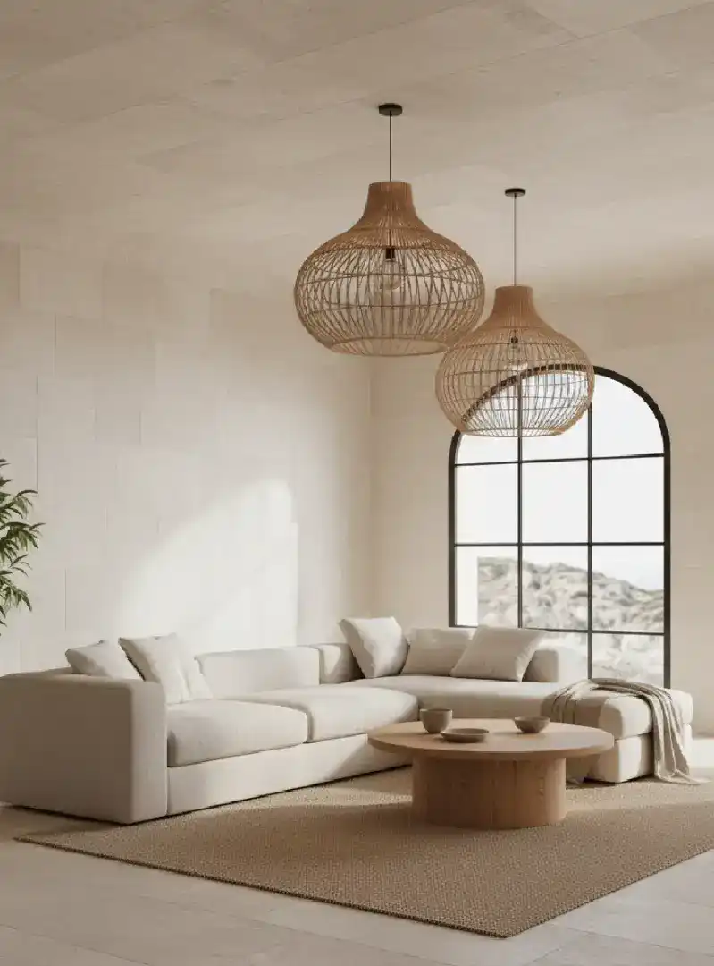 The Coastal Limestone Living Room | Wisal